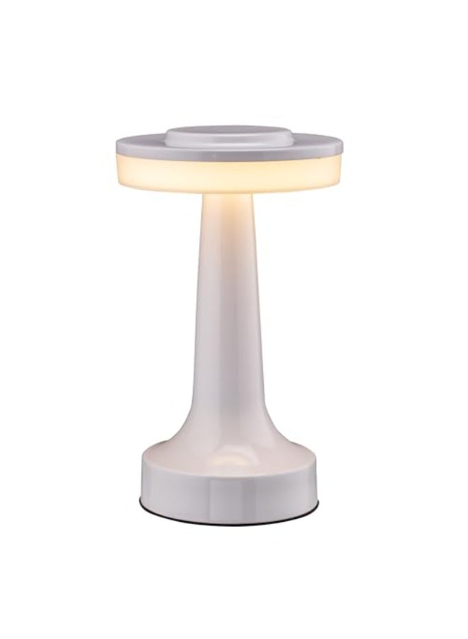 NIBEMINENT Portable LED Table Lamp with Touch Sensor, 3-Levels Brightness, Rechargeable Battery Up to 48 Hours Usage, Night Light for Kids Nursery, Nightstand Lamp, Bedside Lamp - Image 1